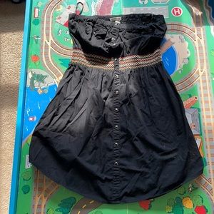 American Rag black strapless dress